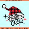 Christmas Crew hat SVG