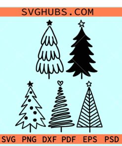 Christmas Tree Svg Bundle, Christmas tree Svg, Christmas Tree Svg, Christmas Clipart