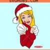 Disney Princess Christmas SVG, Princess Christmas Svg, Disney Christmas SVG