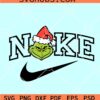 Grinch Nike Logo SVG, Nike Grinch SVG, Nike Logo Svg, Grinch Svg