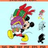 Mickey with gifts SVG, Mickey Christmas gifts SVG, Disney Christmas SVG