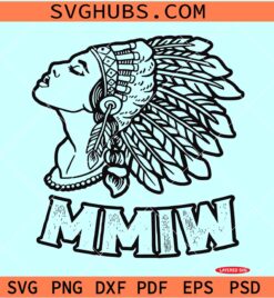 Missing Murdered Indigenous SVG