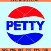 Petty Pepsi logo svg