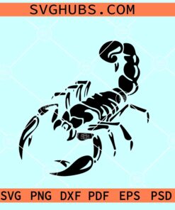 Scorpion silhouette SVG, Scorpion SVG files, Scorpion vector files