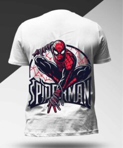 Spiderman shirt design PNG