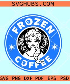 Starbucks Frozen coffee SVG