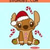 Cute Gingerbread Man Svg, Stitch Gingerbread man SVG, Cute Gingerbread Man svg