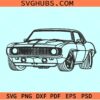 1969 Chevrolet Camaro svg, Camaro clipart, Chevy Camaro svg, vintage car svg
