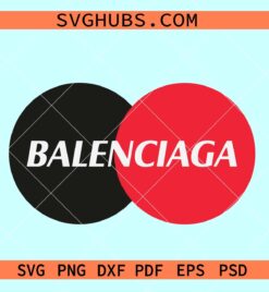 Balenciaga card SVG, Balenciaga logo svg, Balenciaga svg, fashion brand logo svg