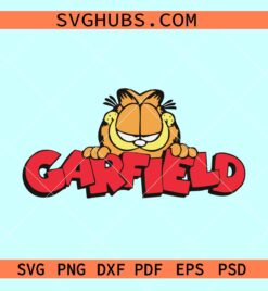 Garfield cat SVG, Carton svg, Garfield comics svg