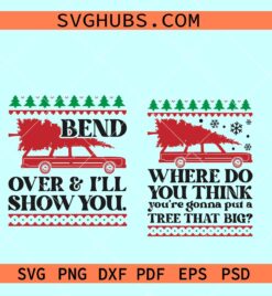 Where Do You Think You're Gonna Put a Tree That Big SVG