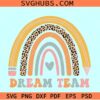 dream team rainbow SVG