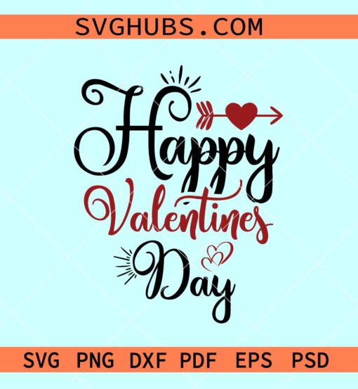 Happy Valentines Day SVG, Valentine Svg, Valentine Png