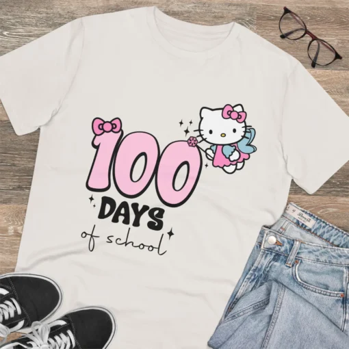 100 days of school Hello Kitty svg