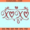 XOXO SVG, Valentine Svg