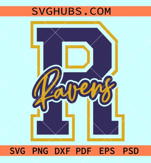 Baltimore Ravens Football svg, Ravens football svg