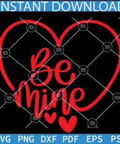 Be mine heart Symbol SVG, Be Mine Heart SVG, Be mine Love Symbol SVG