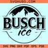 Busch Ice Svg, busch beer Svg