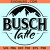 Busch Latte Svg, busch beer Svg
