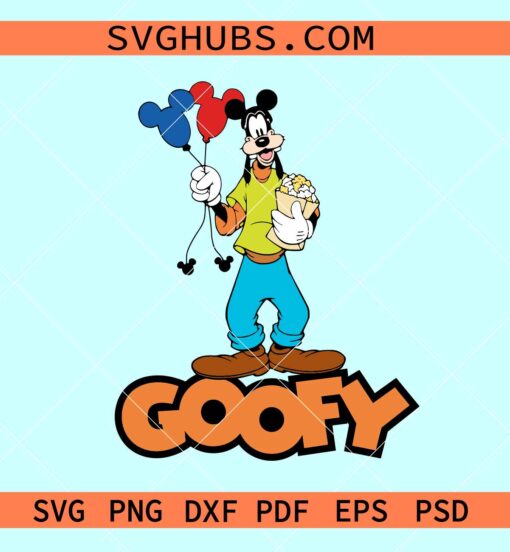 Goofy at Disney World SVG, Disney Goofy svg, Goofy SVG, Goofy Cut File, Goofy Dog SVG