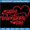 Happy Valentines Day Heart SVG, Valentines Day Love symbol Svg