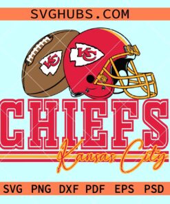 Kansas City Chiefs svg, Football Helmet SVG, Football Team PNG, Football SVG