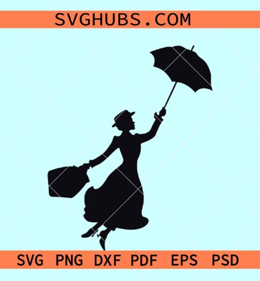 Mary Poppins SVG, Mary Poppins PNG, Supercalifragilisticexpialidocious svg