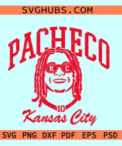 Pacheco Chiefs 10 svg, Pacheco Kansas city Chiefs SVG, Kansas city Chiefs SVG