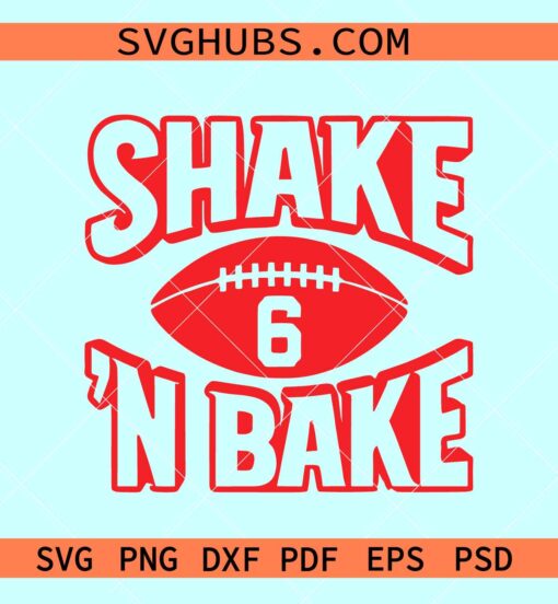 Shake N Bake Tampa Bay Buccaneers SVG, Buccaneers football SVG
