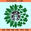 St Patrick's Day Starbucks Coffee SVG, St Patricks day coffee wrap svg, St Patricks day coffee svg