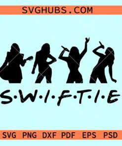 Swiftie Friends font svg, Swiftie Friends svg, Taylor Swift The Eras Tour SVG, Swifties SVG PNG Cut Files