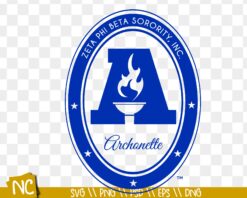Archonette Svg, Zeta Phi Beta Sorority INC Png Logo