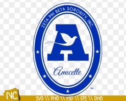 Amicettes Svg, Zeta Phi Beta Sorority INC Png Logo