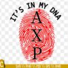 Its In my DNA svg, Alpha Chi Rho SVG, Fraternity Shirt Design, Greek Life svg