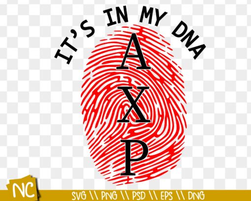 Its In my DNA svg, Alpha Chi Rho SVG, Fraternity Shirt Design, Greek Life svg