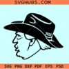 Trump Cowboy Hat 2024 SVG, Trump cowboy svg, Trump make America great again SVG