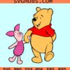 Winnie Pooh and piglet svg, Winnie the Pooh SVG, Pooh svg Piglet svg