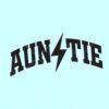 Auntie Lighting Bolt SVG, auntie shirt svg, auntie life svg, godmother svg