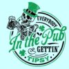 Everybody in the pub gettin tipsy svg, St Paddy svg, St Patrick Day svg