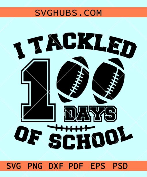 I tackled 100 days of school SVG