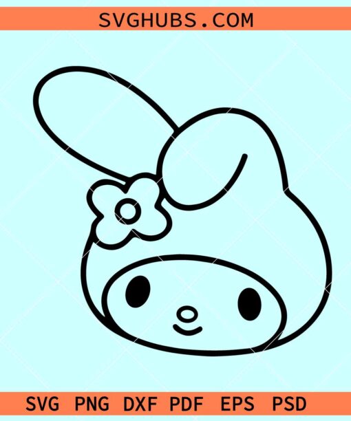 Melody face SVG