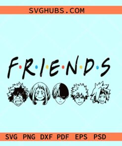 Naruto friends SVG