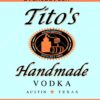 Tito's handmade Vodka svg