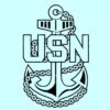 US Navy Chief Anchor SVG, Navy anchors SVG, US navy SVG