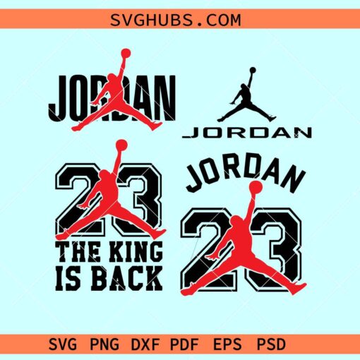 Air Jordan svg bundle, Jordan logo svg, Jumpman logo svg, Jordan cut file