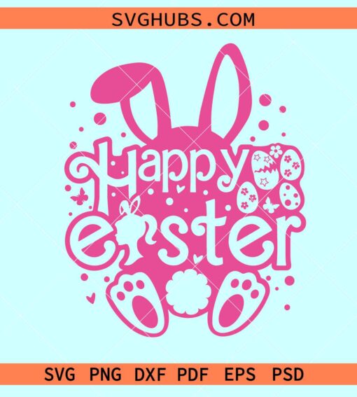 Barbie Easter SVG, Pink Barbie Easter SVG, Barbie Easter bunny svg