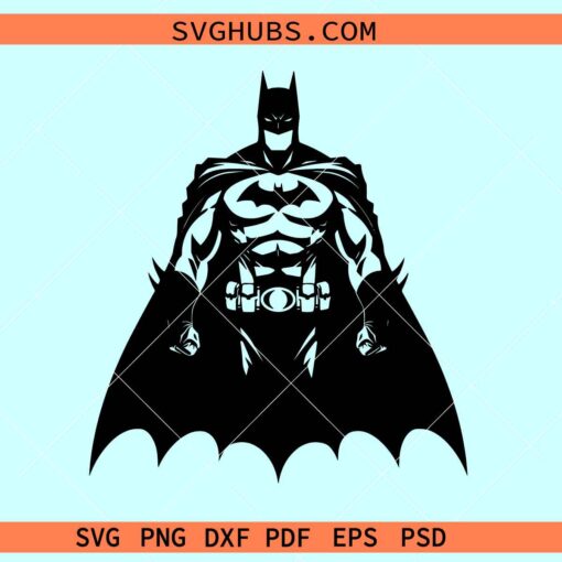 Batman SVG, Batman Super Hero svg, DC Superhero Svg, DC Comics Svg, batman silhouette