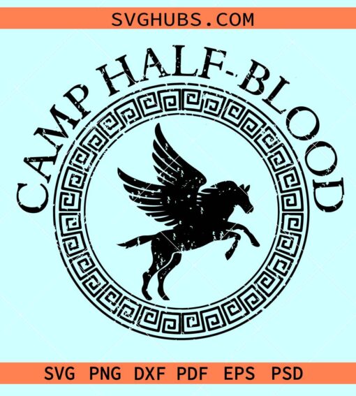 Camp Half blood SVG PNG files, Camp Half Blood long island sound svg, Percy Jackson SVG