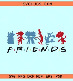 Cat in the Hat friends SVG, Cat in the Hat characters svg, Dr Seuss svg files
