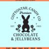 Cottontail Candy Company svg, Easter Candy svg, Easter shirt svg, Rustic Easter Sign svg